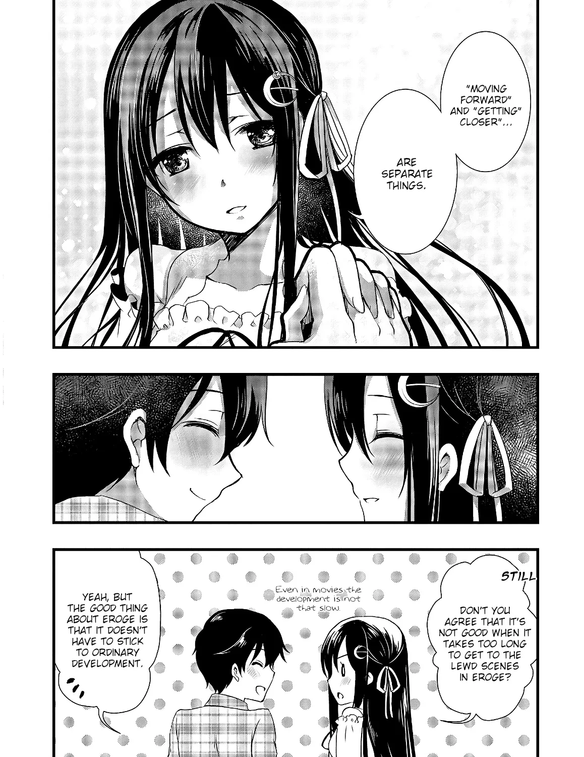 Hiota no Kanojo ga Ore no Motteru Eroge ni Kyoumi Shinshin Nanda ga...... Chapter 33 page 35 - MangaNato