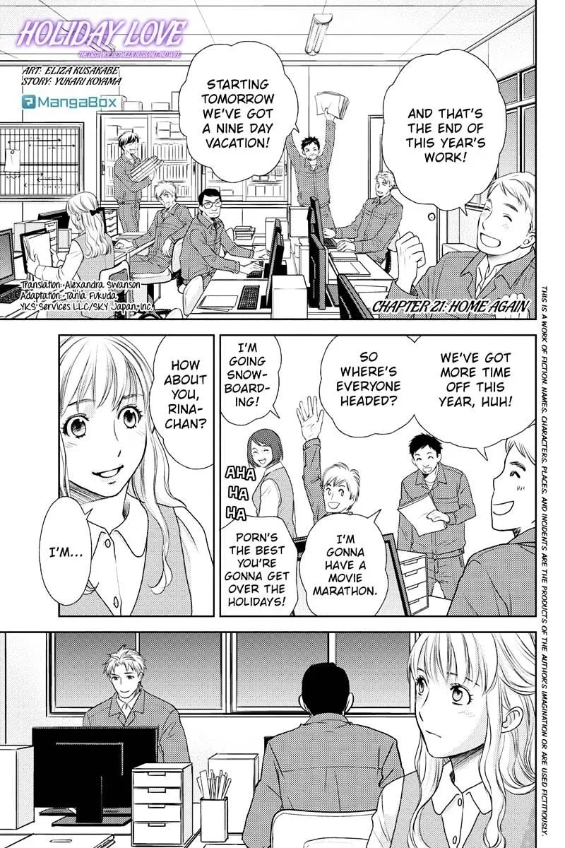 Holiday Love - Fuufukan Renai Chapter 21 page 1 - MangaKakalot