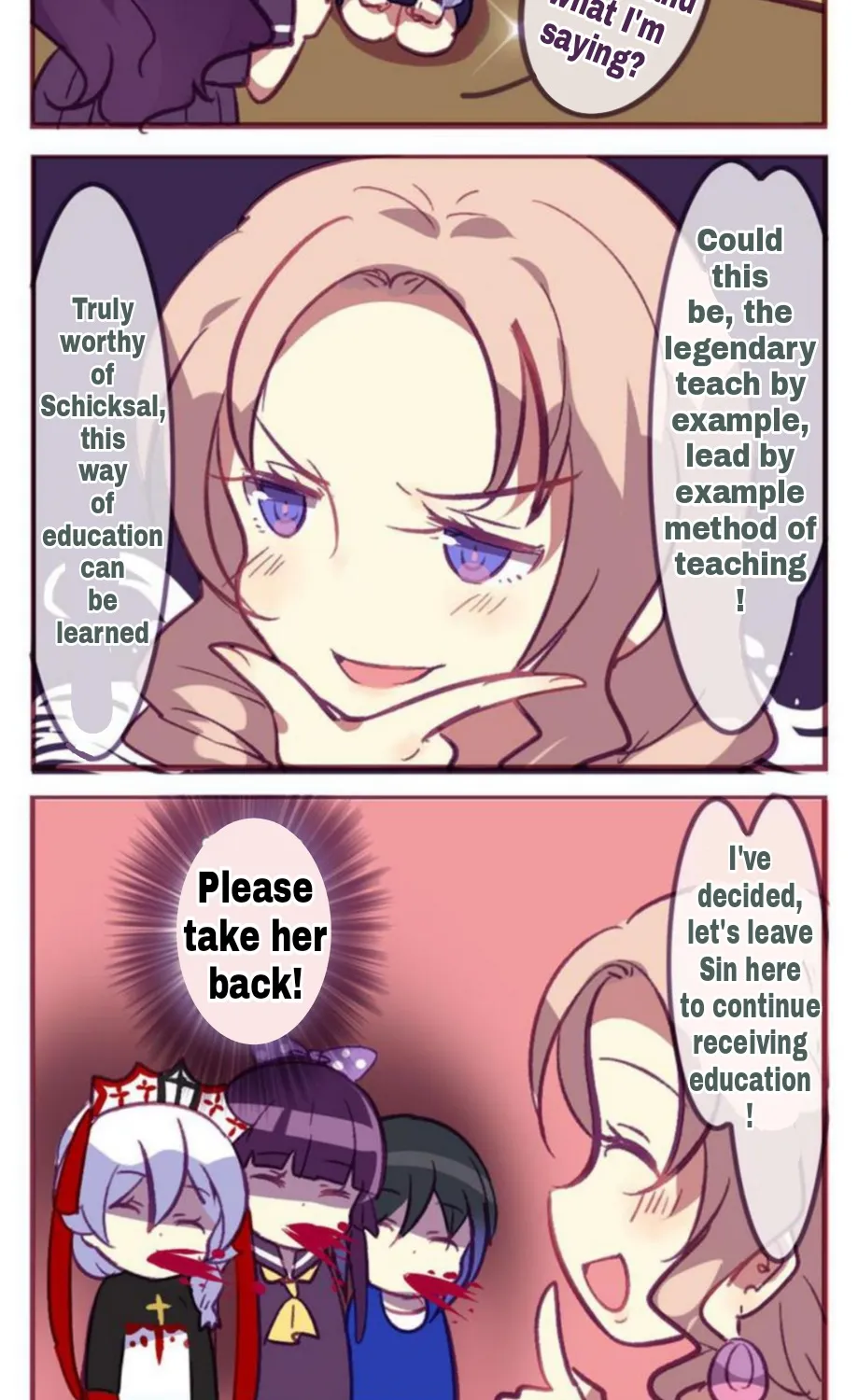 Honkai Gakuen 4 Koma Chapter 112 page 11 - MangaNato