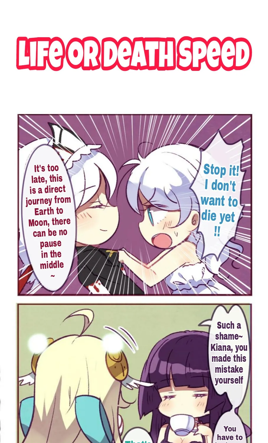 Honkai Gakuen 4 Koma Chapter 89 page 1 - MangaNato