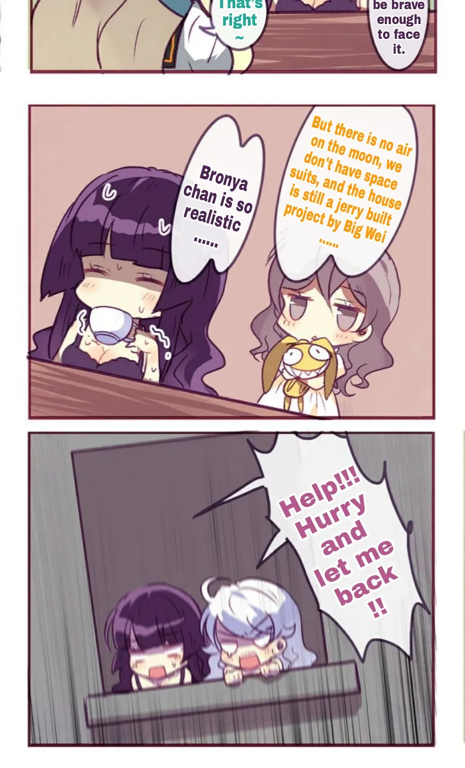 Honkai Gakuen 4 Koma Chapter 89 page 2 - MangaNato