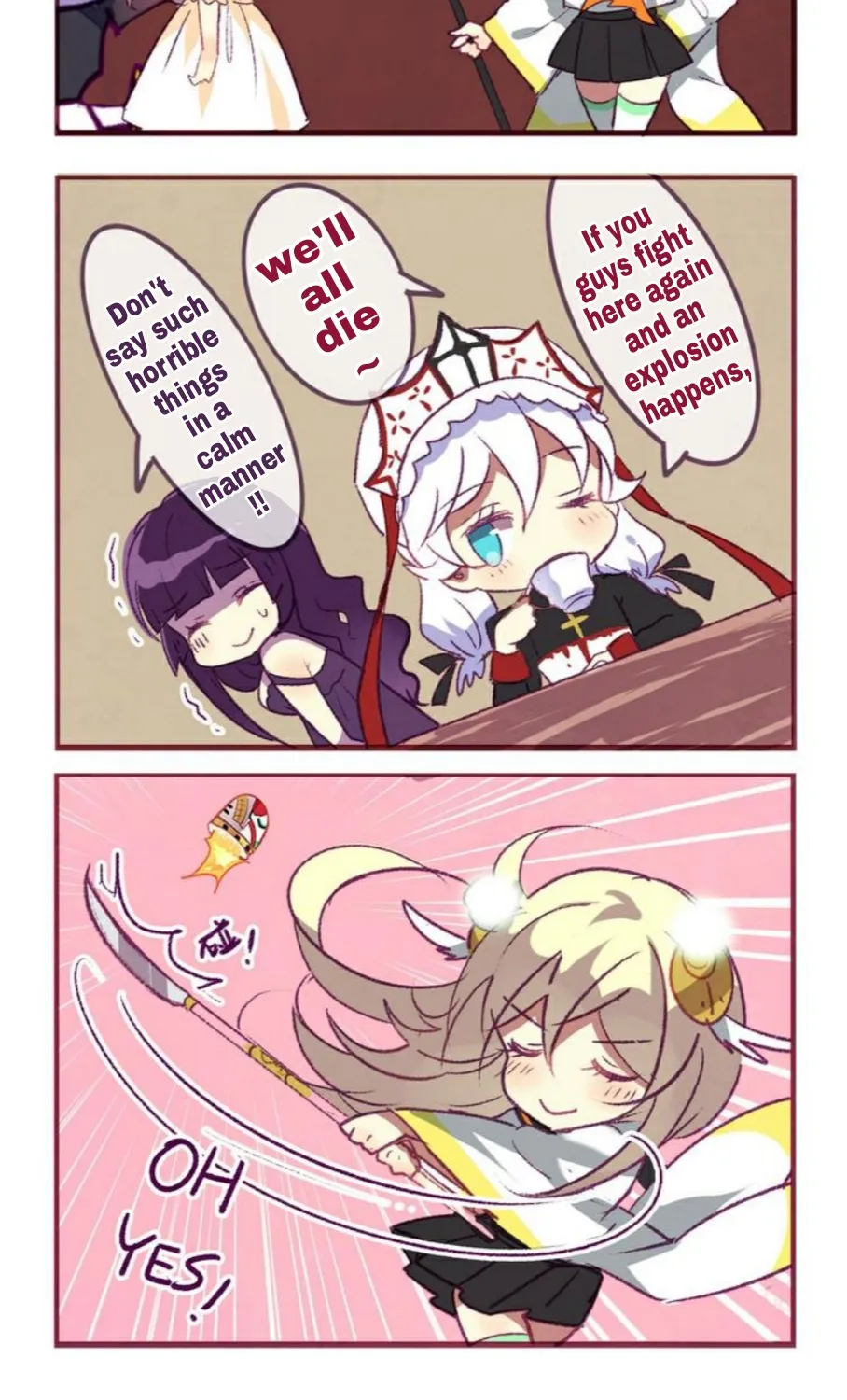 Honkai Gakuen 4 Koma Chapter 89 page 8 - MangaKakalot