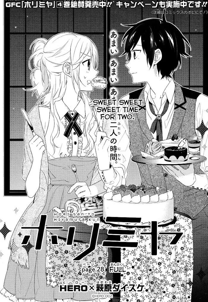 Hori-San To Miyamura-Kun Chapter 28 page 4 - MangaKakalot