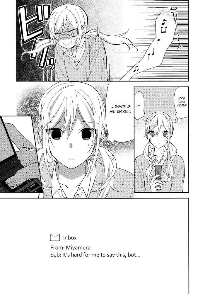 Hori-San To Miyamura-Kun Chapter 56 page 15 - MangaKakalot