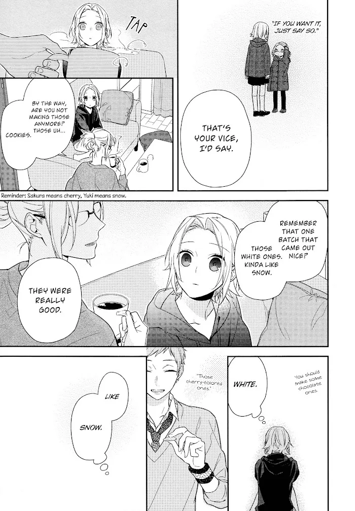 Hori-San To Miyamura-Kun Chapter 58 page 21 - MangaKakalot