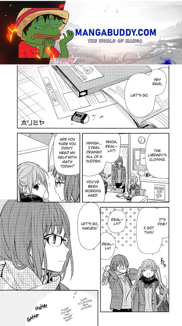 Hori-San To Miyamura-Kun Chapter 95 page 1 - MangaNato