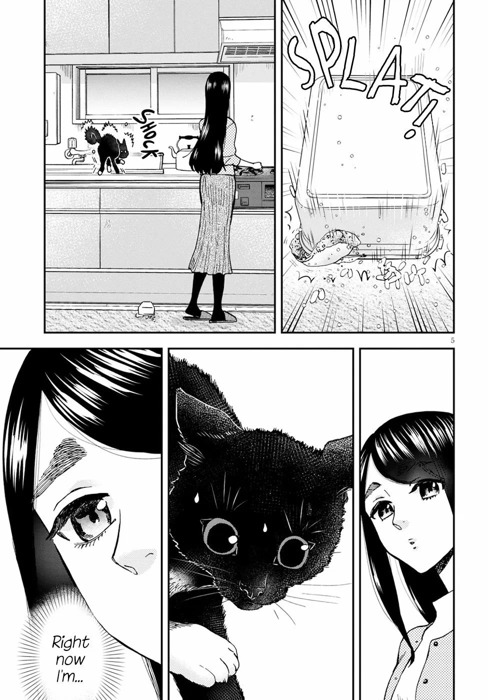 Hosomura-San With Cat