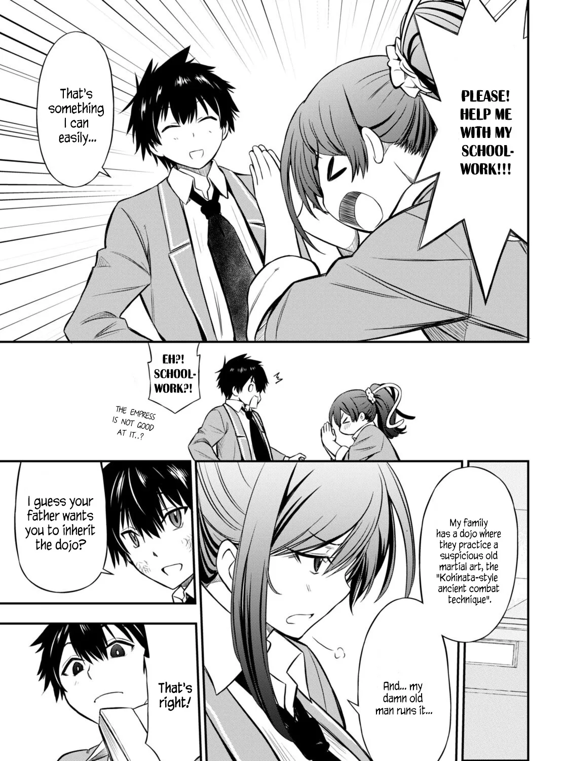 Houkago Wa Kenka Saikyou No Gyaru Ni Tsurekomareru Seikatsu Kanojo-Tachi Ni Sukarete, Boku Mo Saikyou Ni!? Chapter 2 page 53 - MangaKakalot