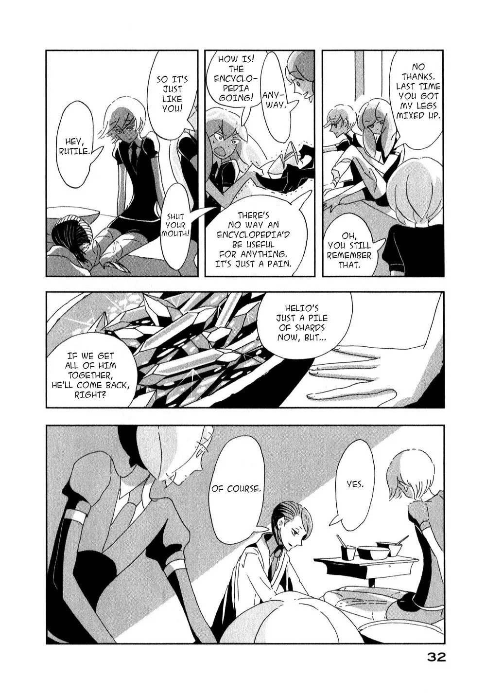 Houseki No Kuni Chapter 1 page 35 - MangaKakalot