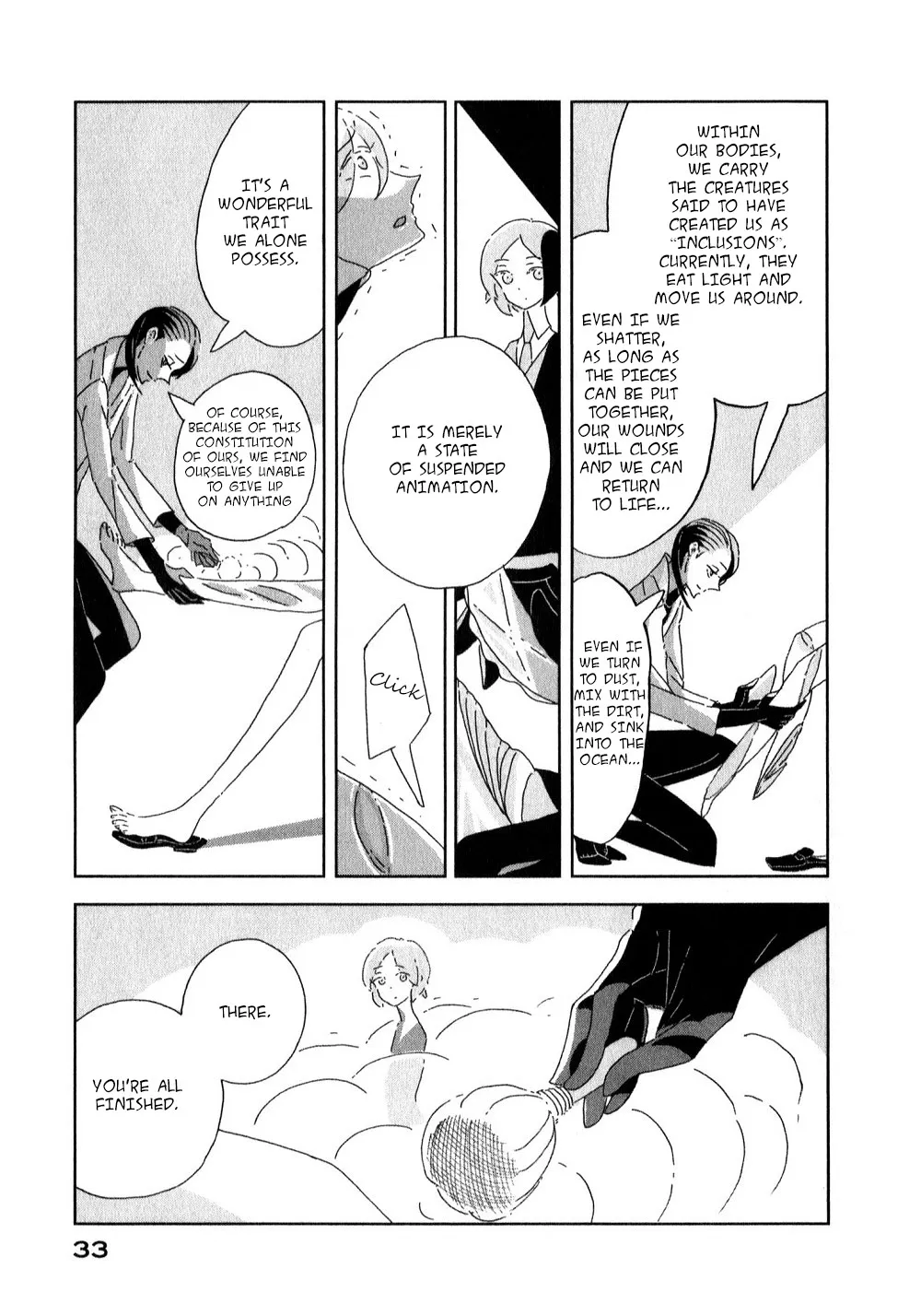 Houseki No Kuni Chapter 1 page 36 - MangaKakalot