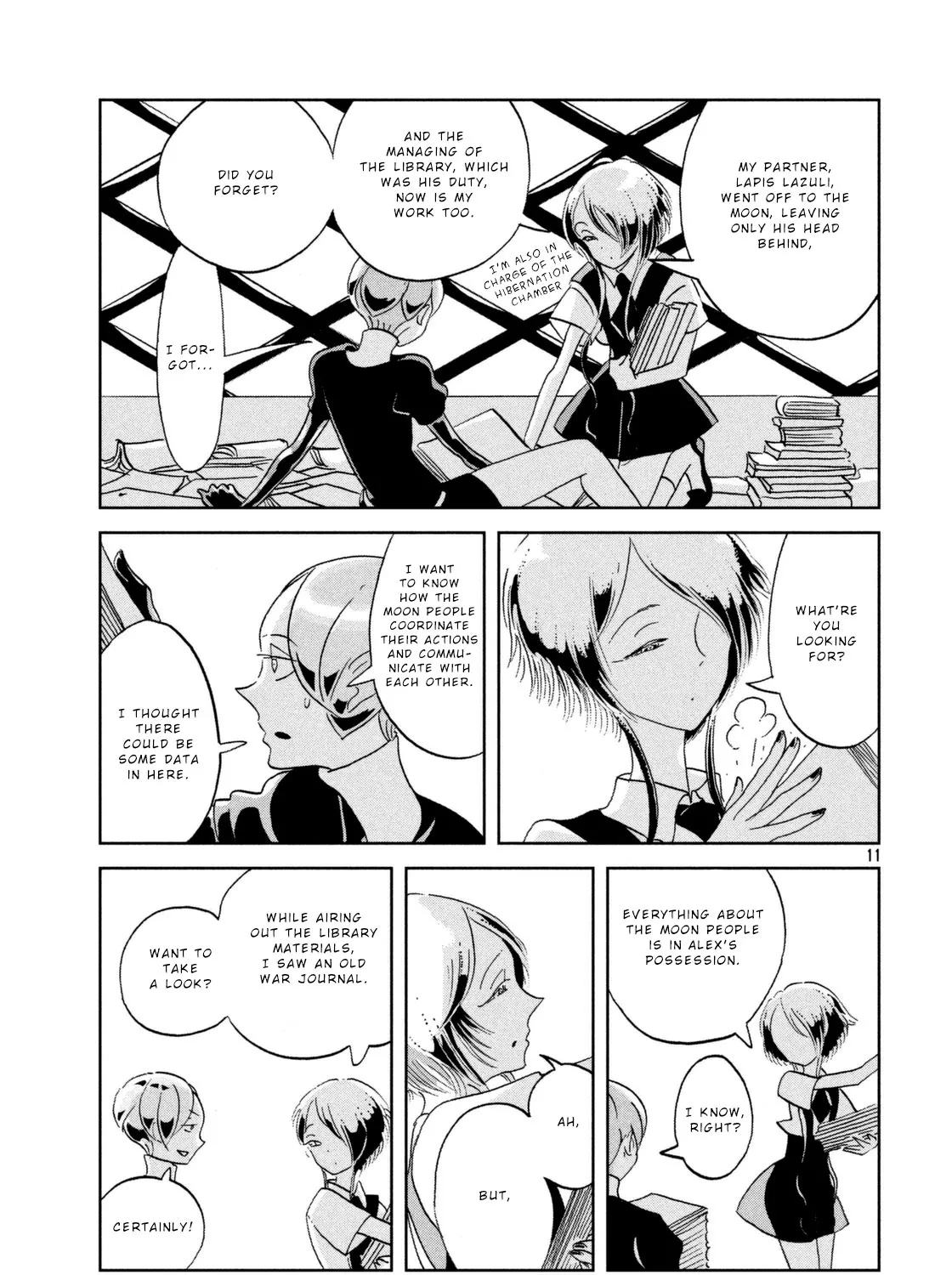 Houseki No Kuni Chapter 32 page 21 - MangaKakalot