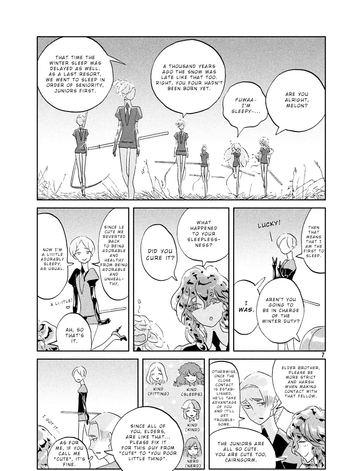 Houseki No Kuni Chapter 41 page 13 - MangaKakalot