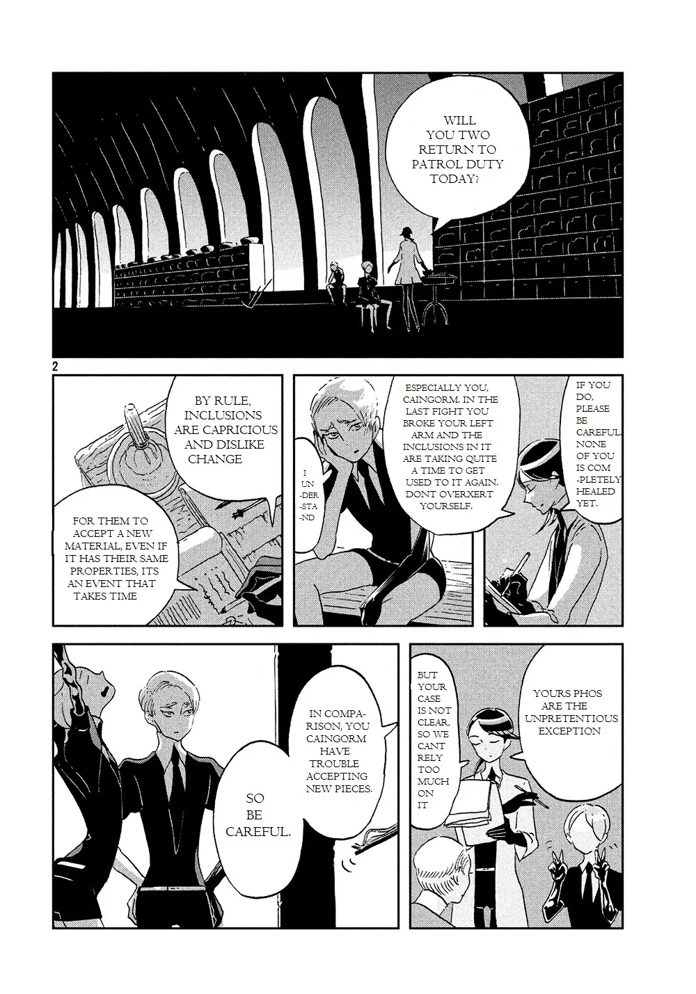 Houseki No Kuni Chapter 44 page 3 - MangaKakalot