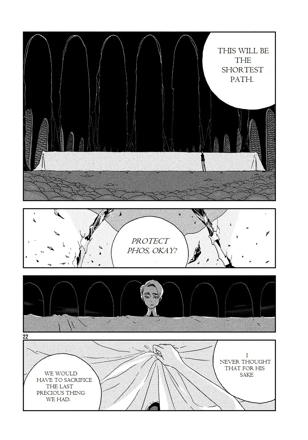 Houseki No Kuni Chapter 44 page 23 - MangaKakalot