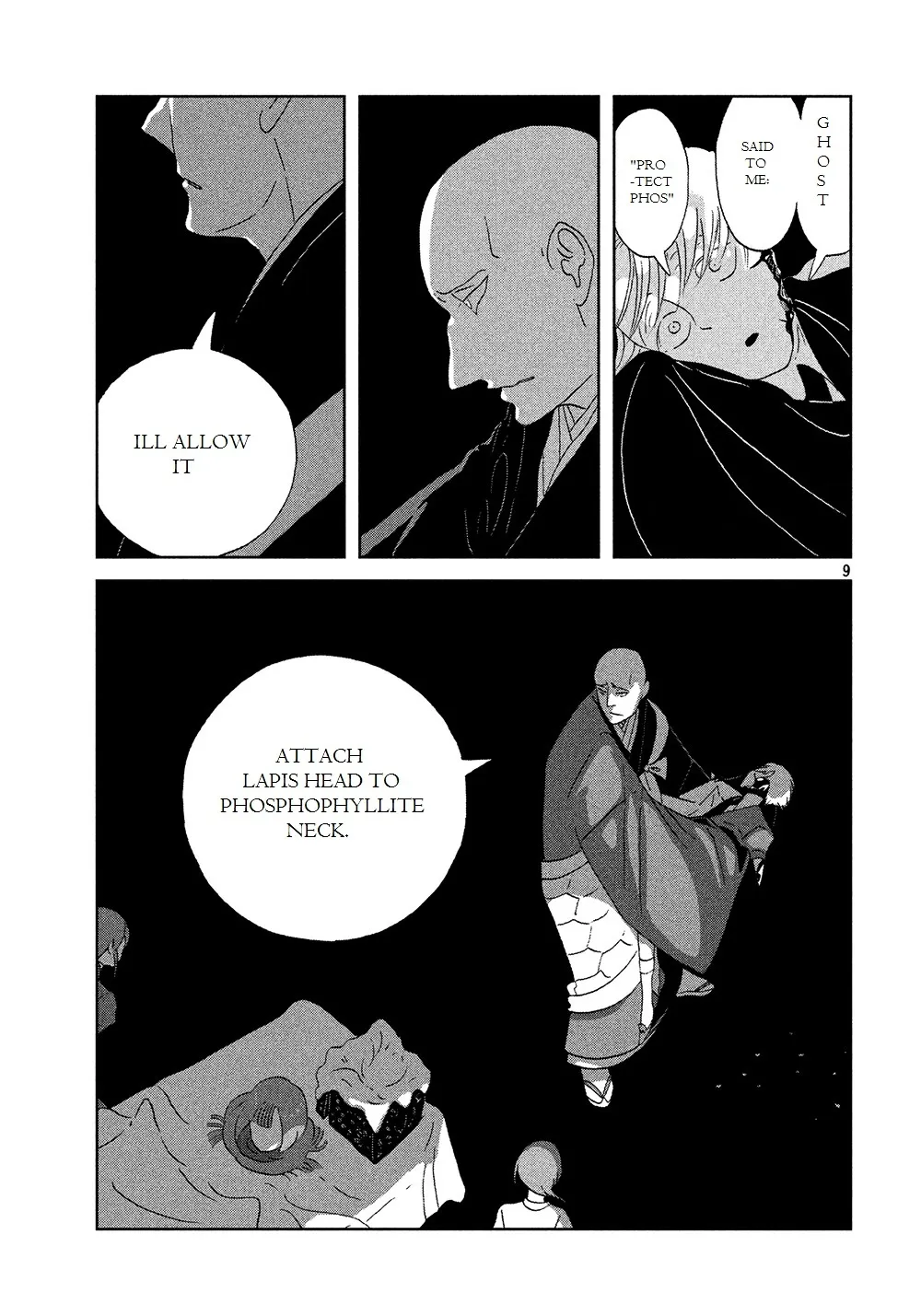 Houseki No Kuni Chapter 45 page 10 - MangaKakalot