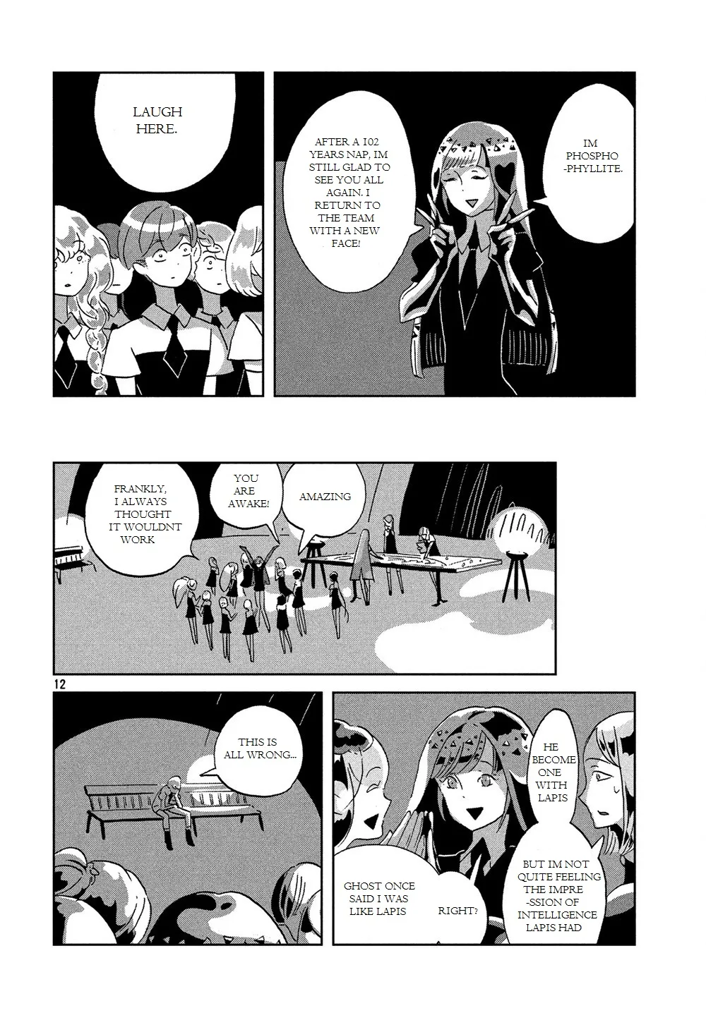 Houseki No Kuni Chapter 46 page 13 - MangaKakalot