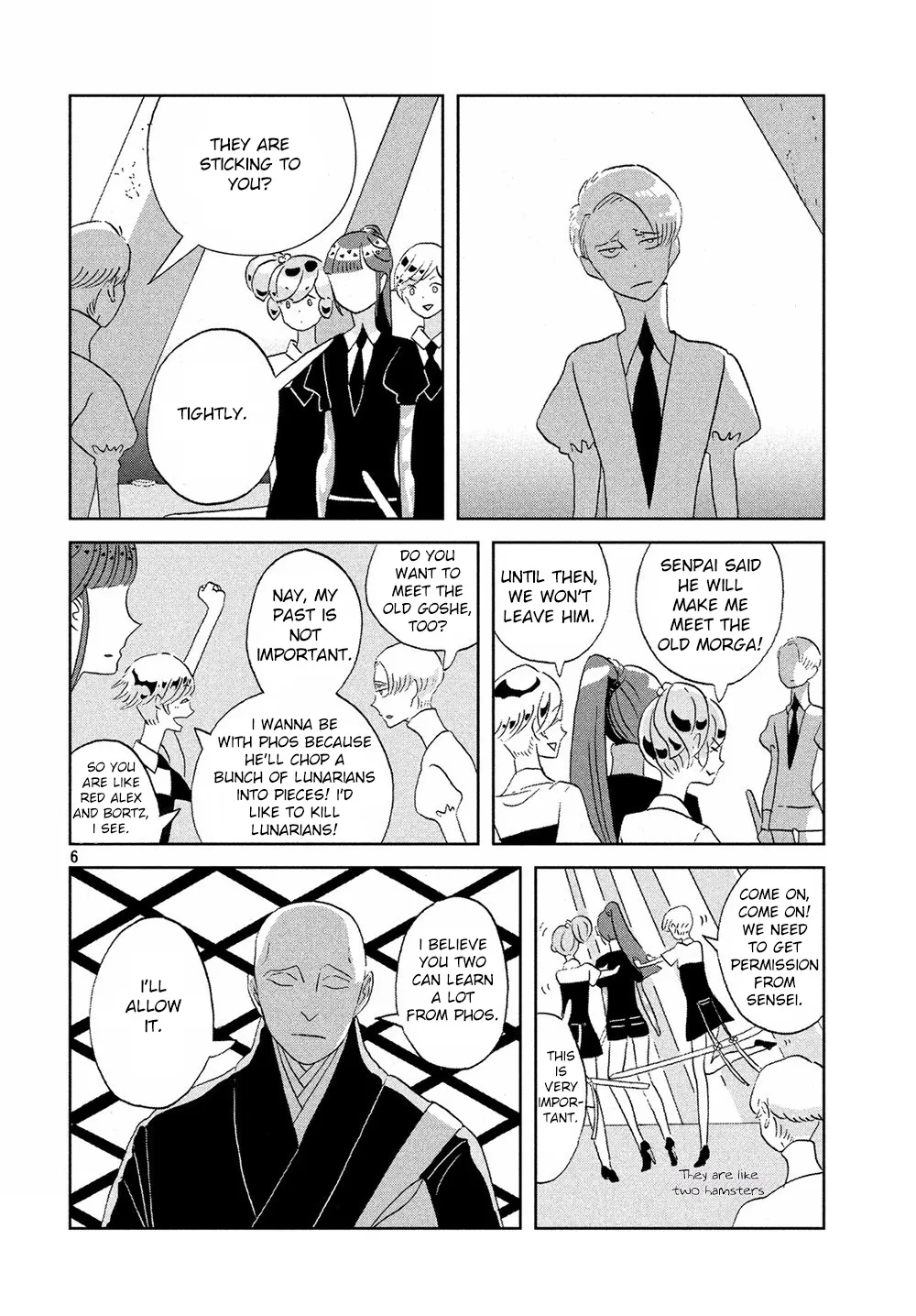 Houseki No Kuni Chapter 48 page 6 - MangaKakalot