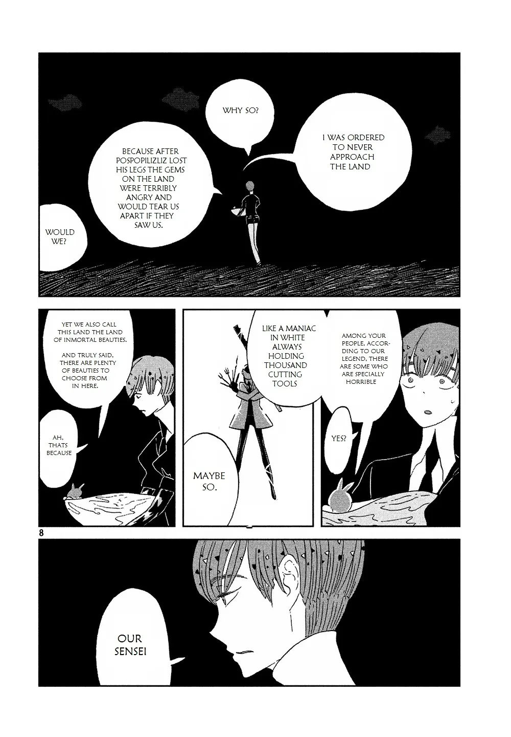 Houseki No Kuni Chapter 51 page 9 - MangaKakalot