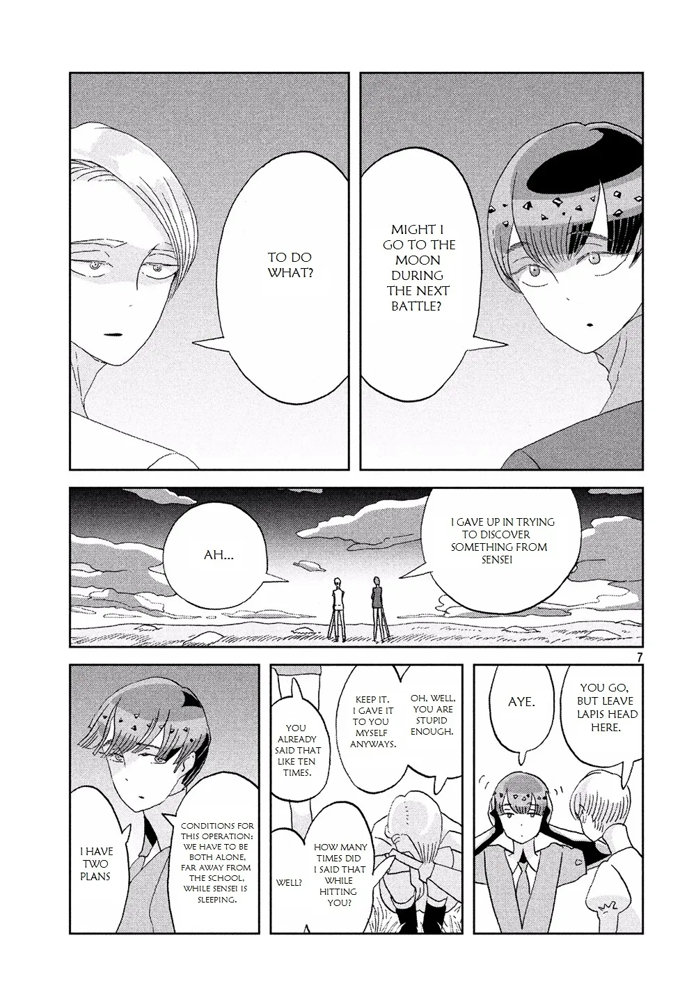 Houseki No Kuni Chapter 52 page 8 - MangaKakalot