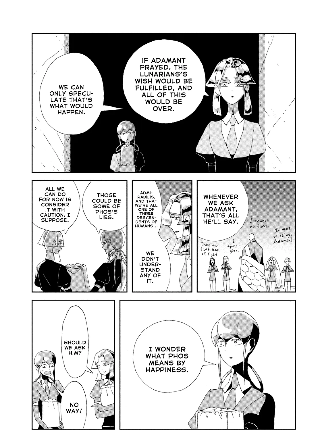 Houseki No Kuni Chapter 78 page 33 - MangaNato