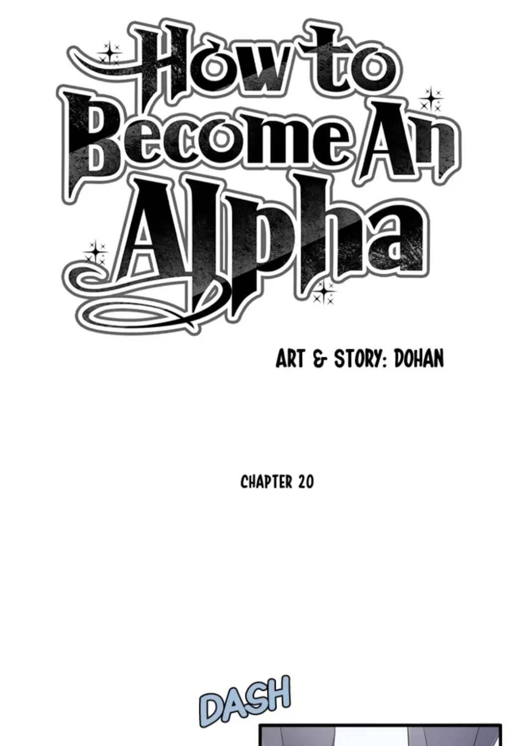 How To Be An Alpha - Page 1