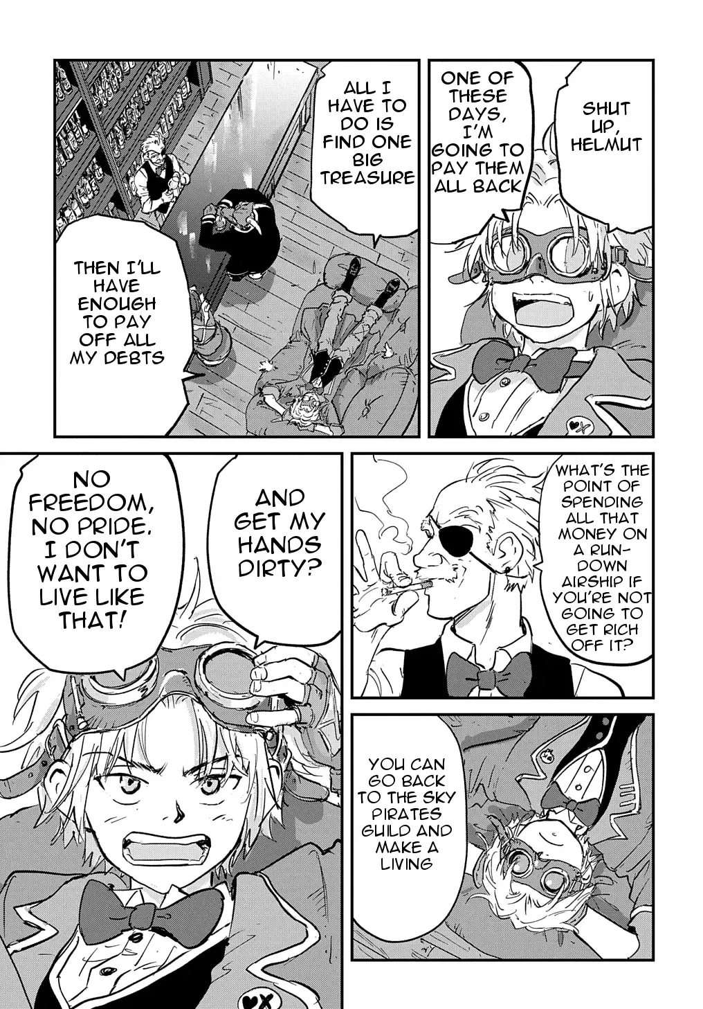 Huck The Air Pirate And The Princess Of Steam Chapter 1 page 16 - MangaKakalot