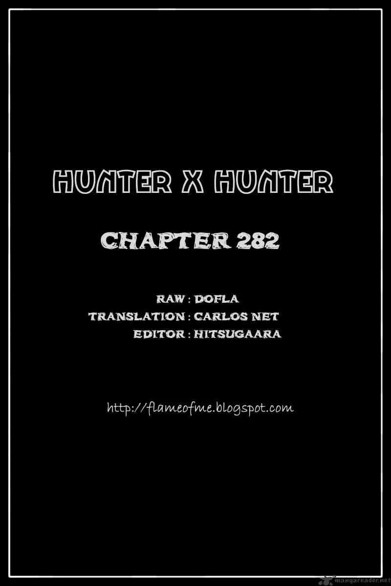 Hunter X Hunter Chapter 282 page 20 - MangaKakalot