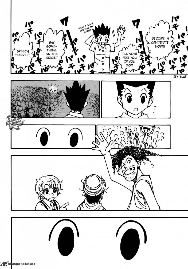 Hunter X Hunter Chapter 334 page 18 - MangaNato