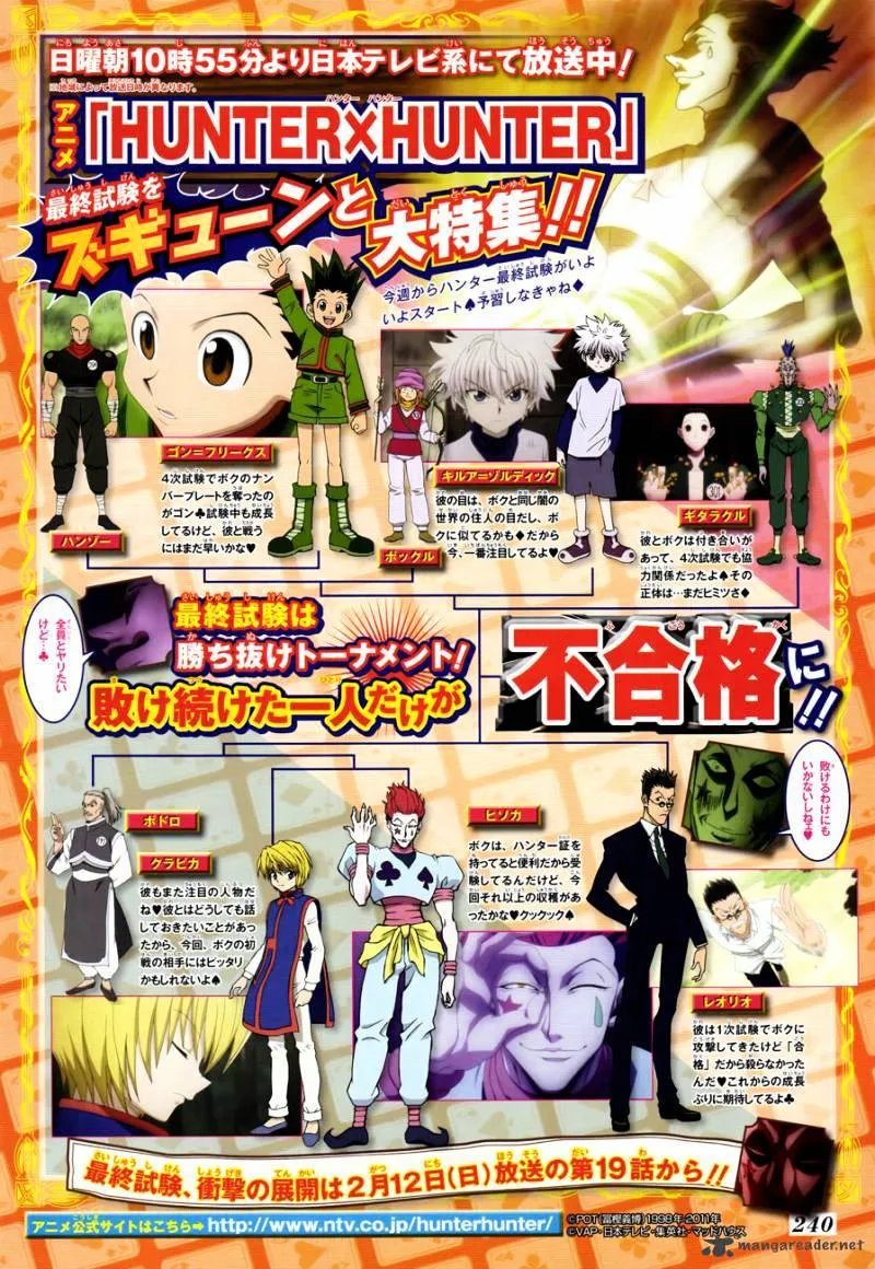 Hunter X Hunter Chapter 334 page 20 - MangaNato