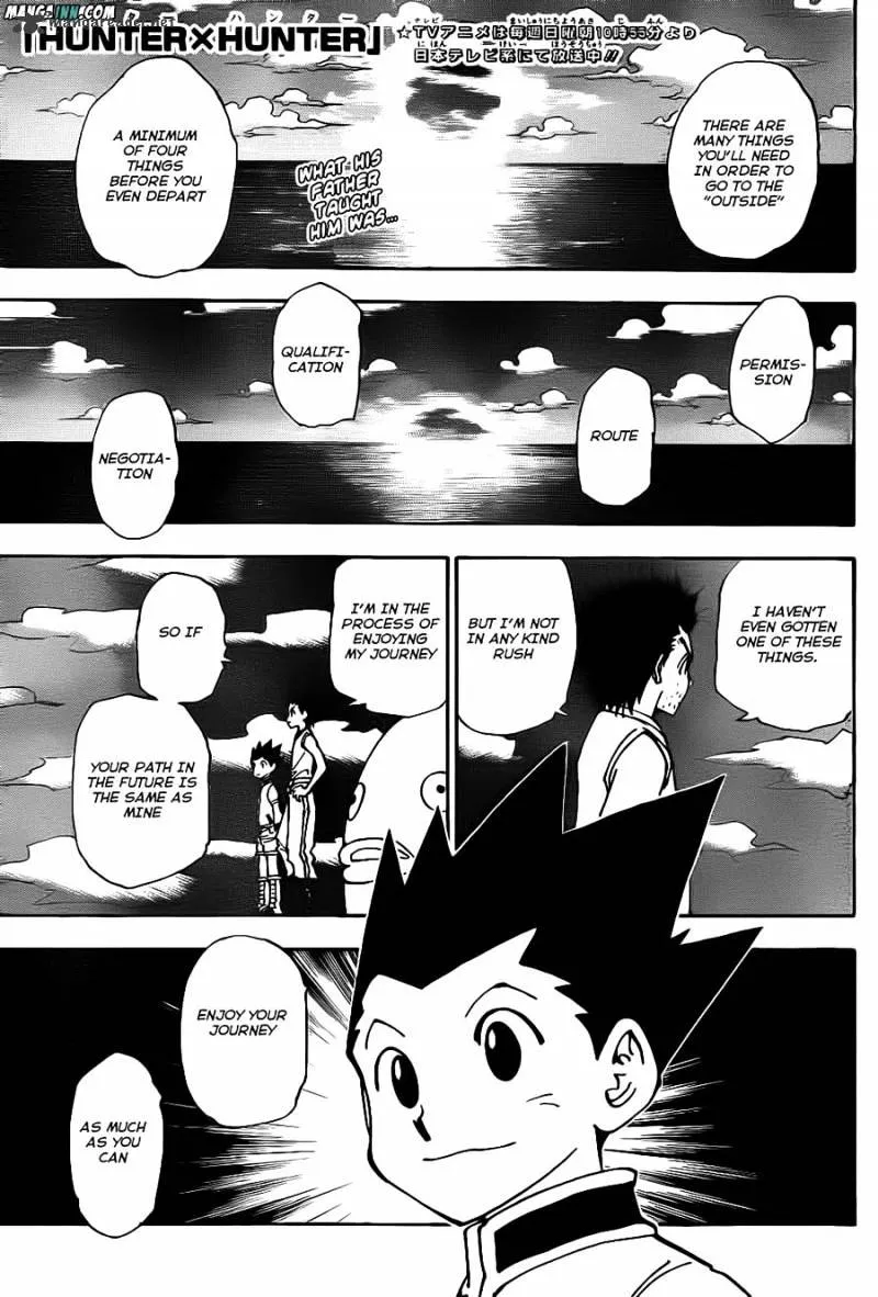 Hunter X Hunter Chapter 339 page 1 - MangaNato