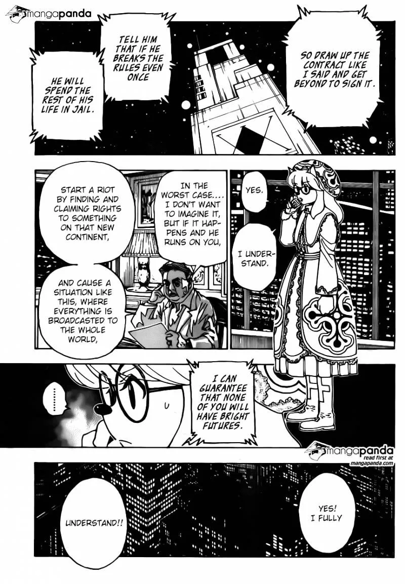 Hunter X Hunter Chapter 345 page 15 - MangaNato