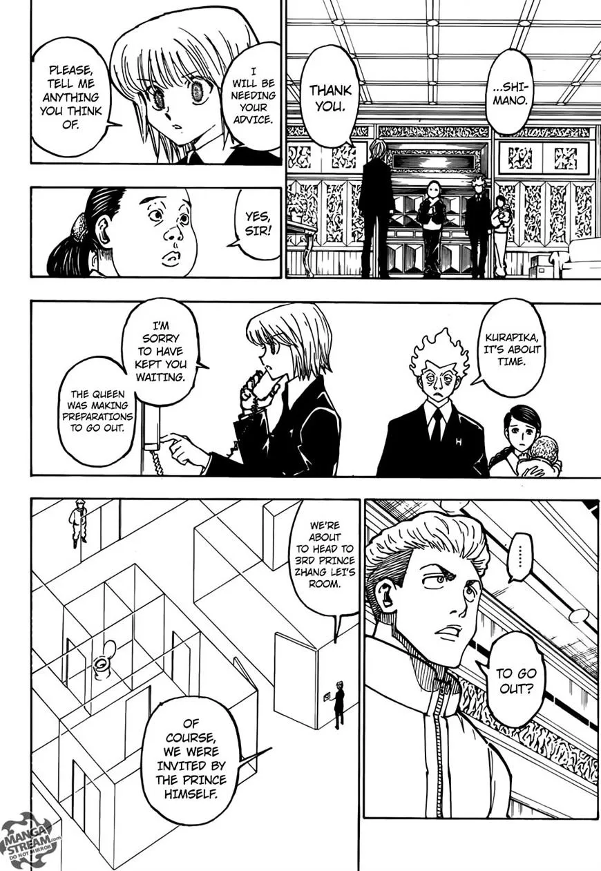 Hunter X Hunter Chapter 365 page 14 - MangaKakalot