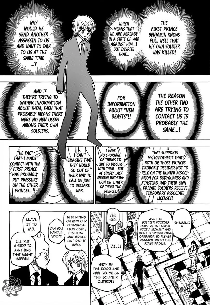 Hunter X Hunter Chapter 365 page 4 - MangaKakalot