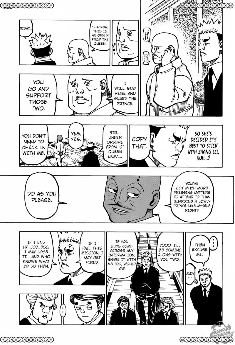 Hunter X Hunter Chapter 366 page 14 - MangaKakalot