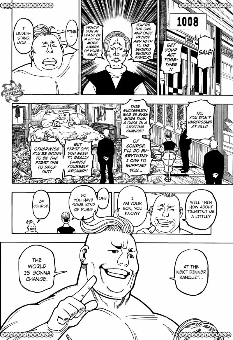 Hunter X Hunter Chapter 366 page 7 - MangaKakalot