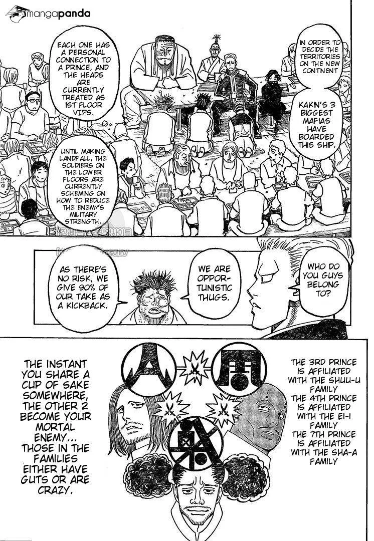 Hunter X Hunter Chapter 371 page 12 - MangaKakalot