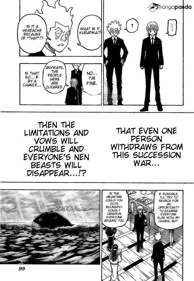 Hunter X Hunter Chapter 371 page 7 - MangaKakalot