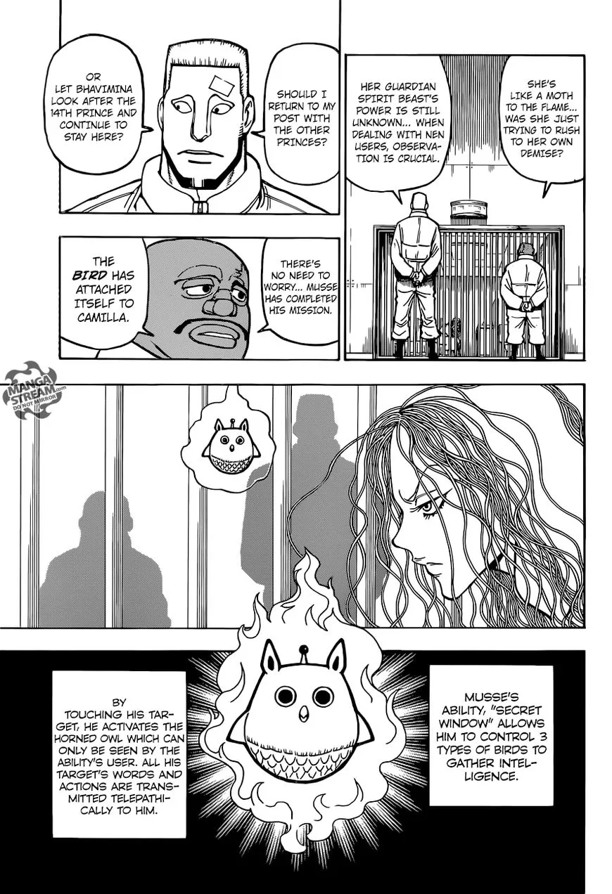 Hunter X Hunter Chapter 373 page 17 - MangaKakalot