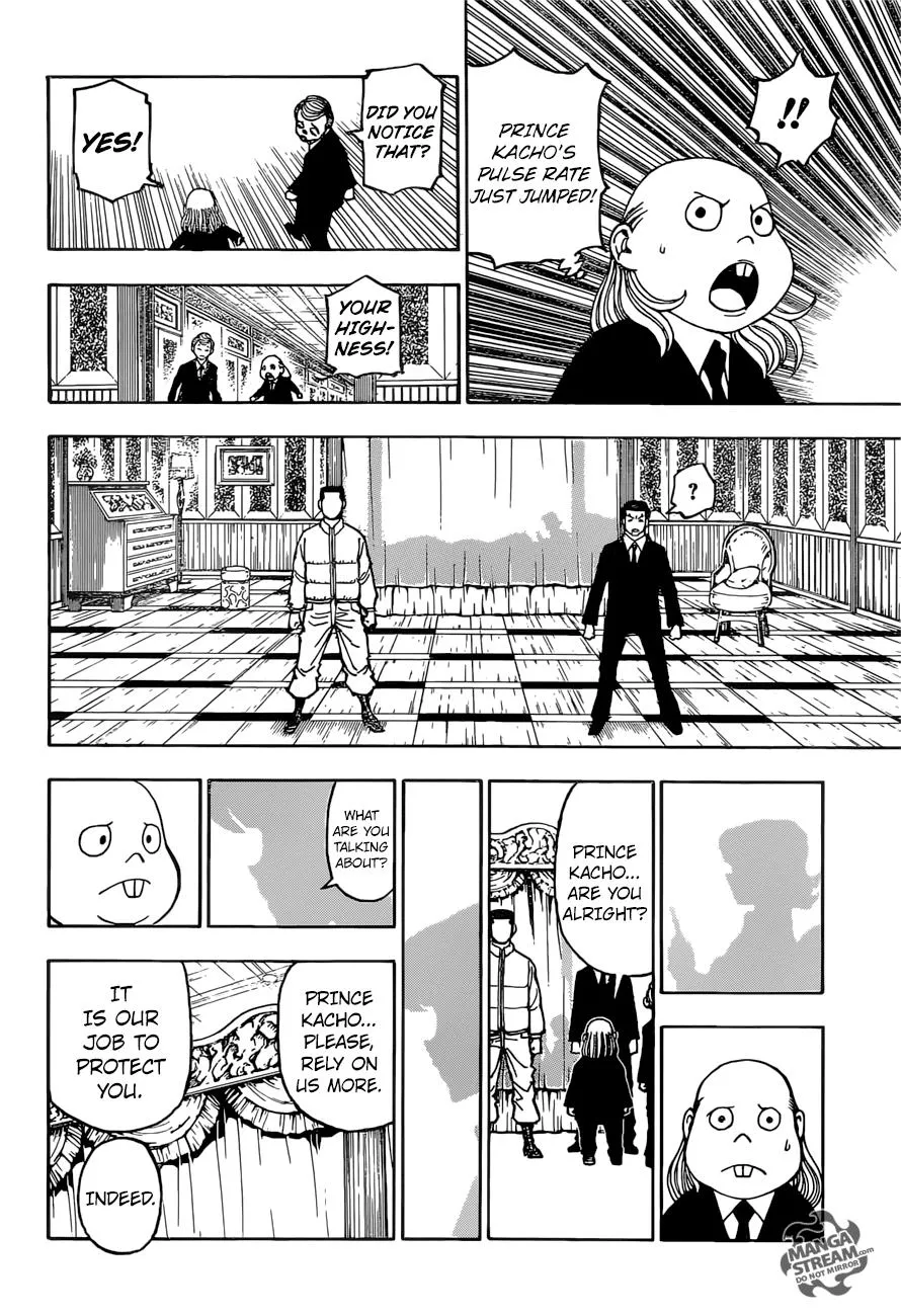 Hunter X Hunter Chapter 374 page 14 - MangaKakalot