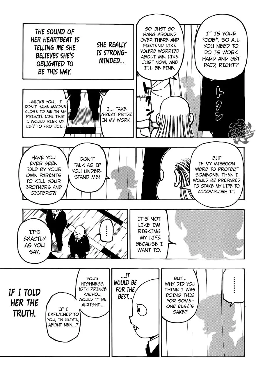 Hunter X Hunter Chapter 374 page 15 - MangaKakalot