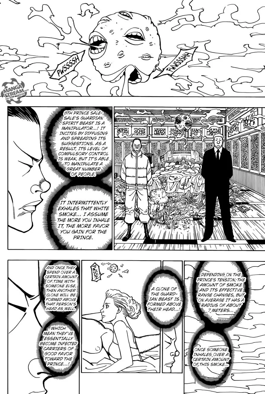 Hunter X Hunter Chapter 374 page 16 - MangaKakalot