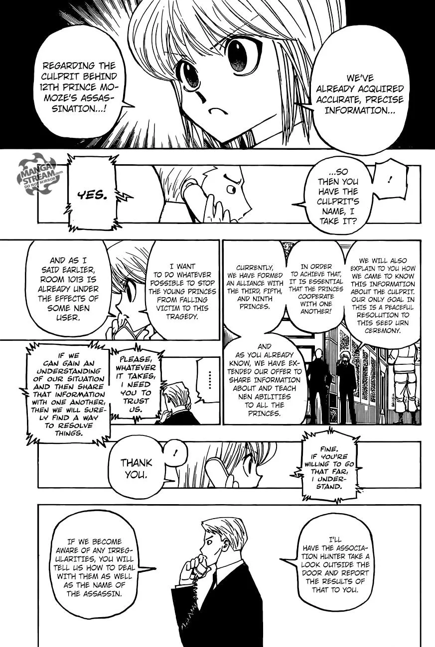 Hunter X Hunter Chapter 374 page 4 - MangaKakalot