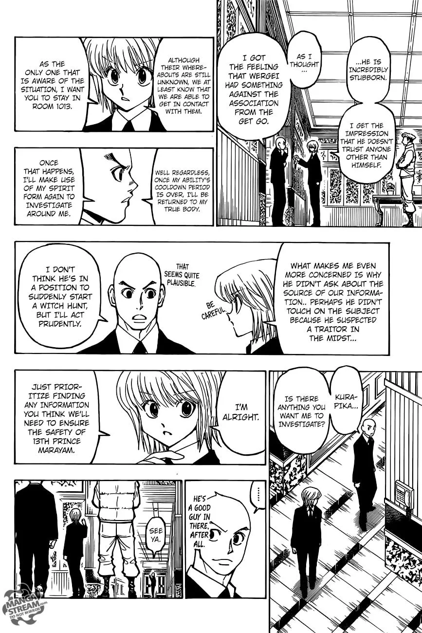 Hunter X Hunter Chapter 374 page 7 - MangaKakalot