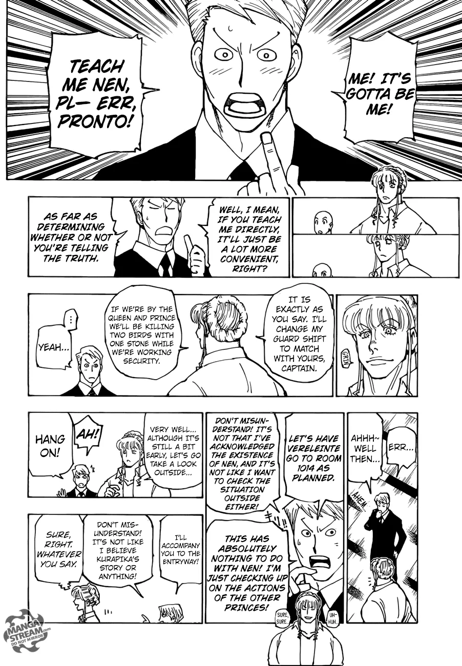 Hunter X Hunter Chapter 375 page 15 - MangaKakalot