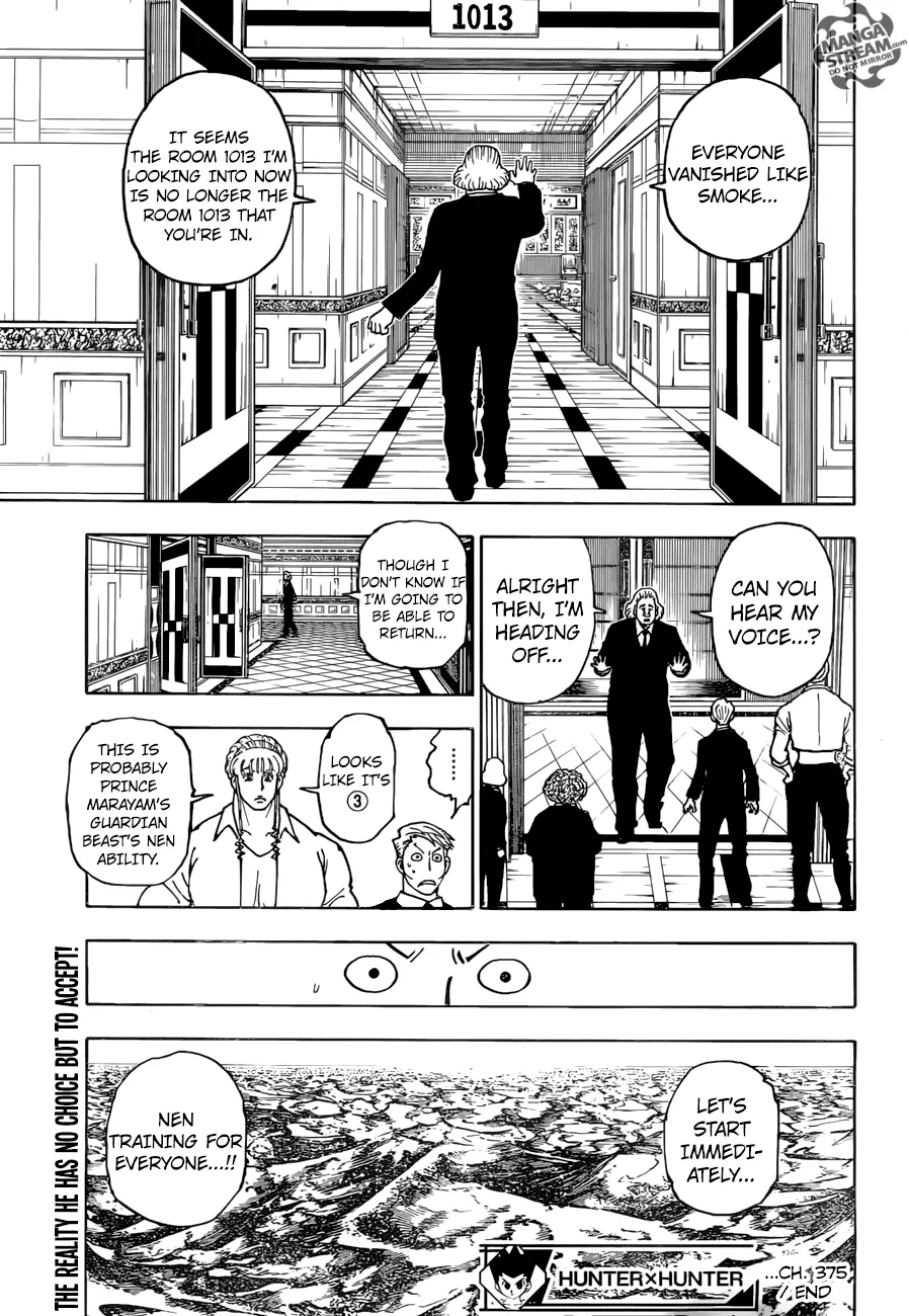 Hunter X Hunter Chapter 375 page 20 - MangaKakalot