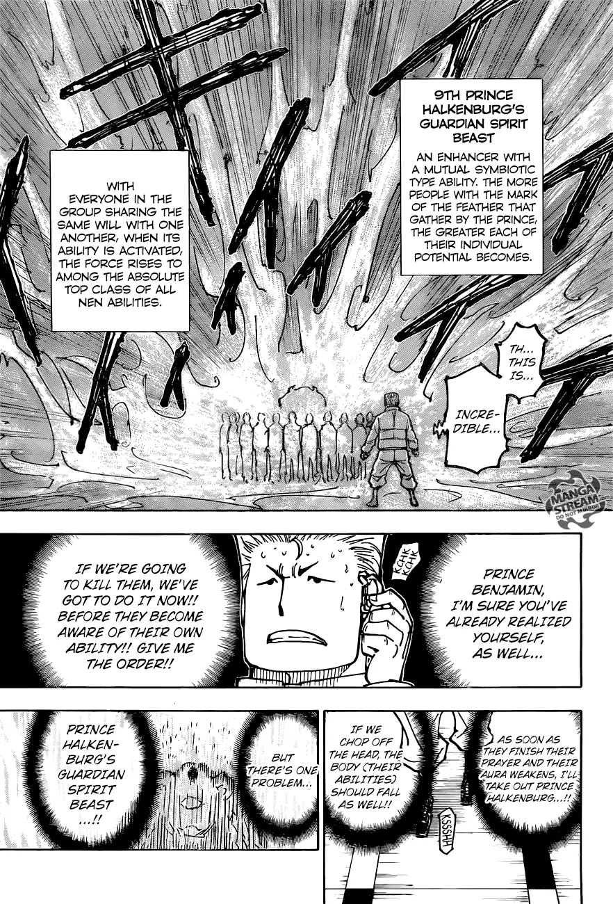 Hunter X Hunter Chapter 375 page 6 - MangaKakalot