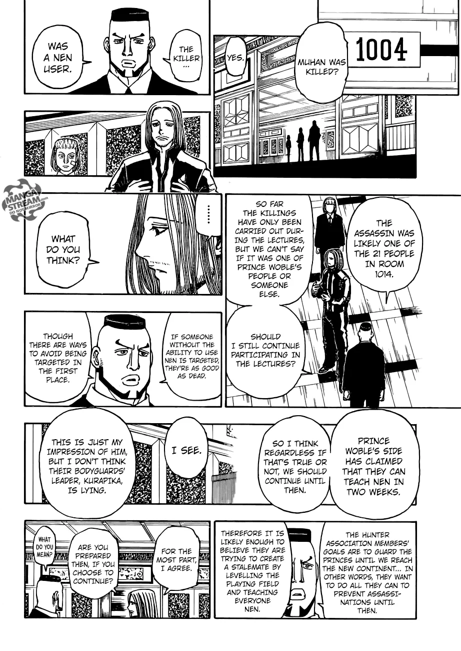 Hunter X Hunter Chapter 376 page 17 - MangaKakalot