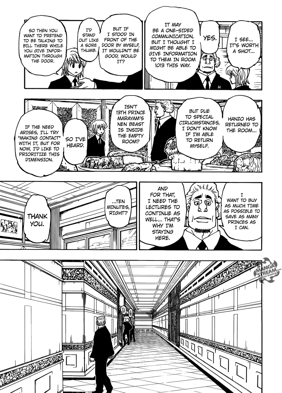 Hunter X Hunter Chapter 376 page 10 - MangaKakalot