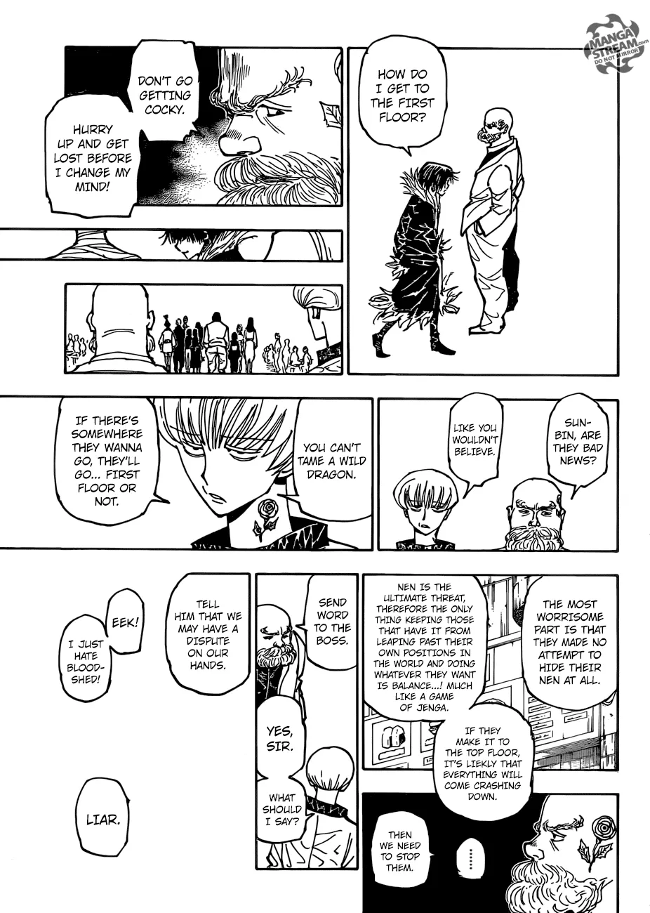 Hunter X Hunter Chapter 377 page 14 - MangaKakalot