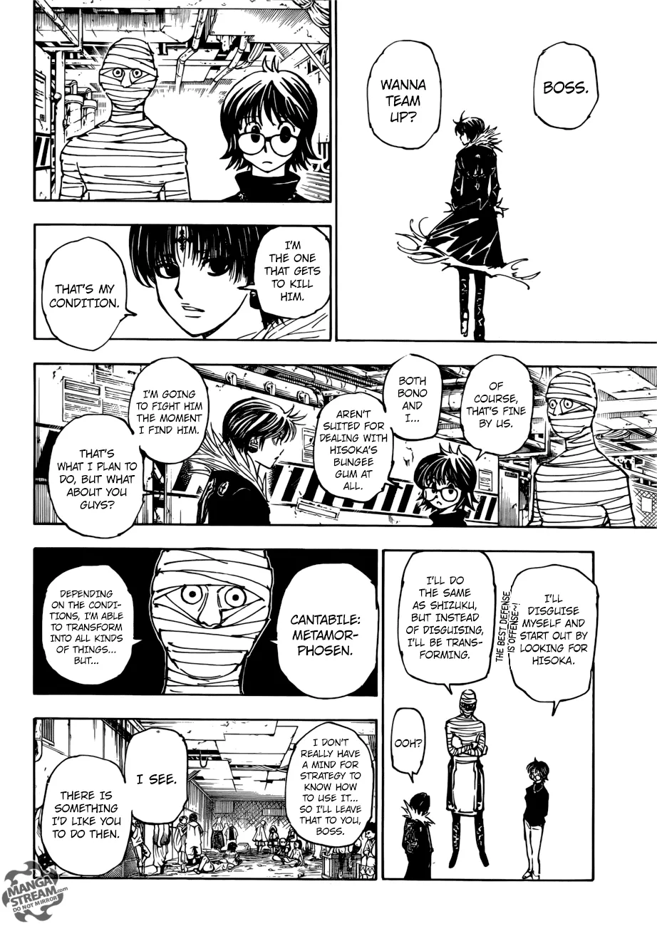 Hunter X Hunter Chapter 377 page 18 - MangaKakalot